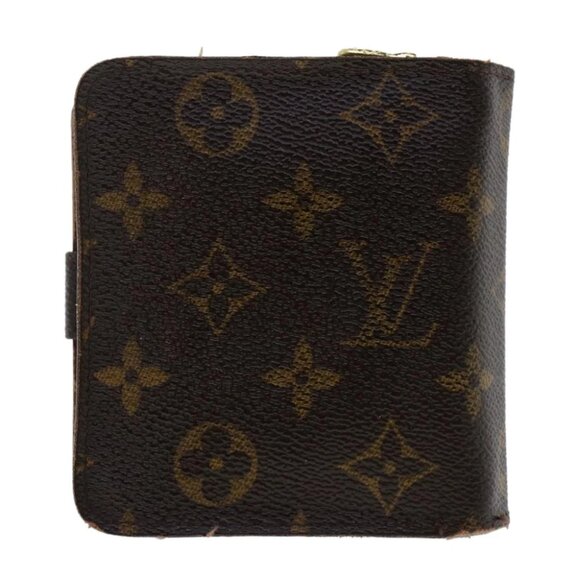LOUIS VUITTON Monogram Compact Zip Wallet M61667 LV Auth 48893 - Picture 3 of 14